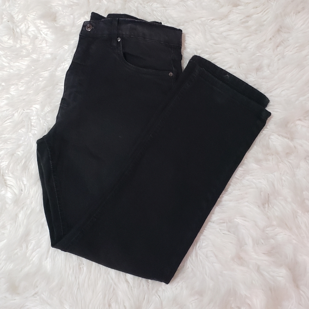 Urban star men's black jeans